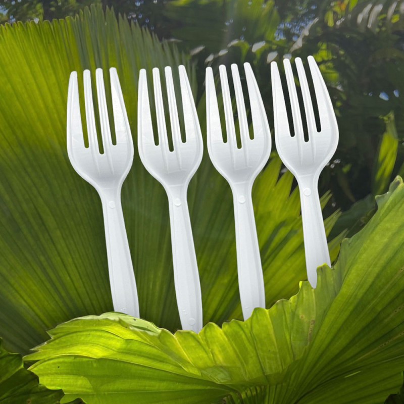 Nĩa dùng tráng miệng - Trái cây - Bánh kem