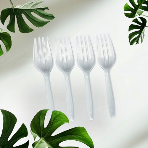 Nĩa dùng tráng miệng - Trái cây - Bánh kem